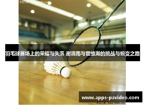 羽毛球赛场上的荣耀与失落 谢浩南与曾维瀚的挑战与蜕变之路 羽毛球赛场上的荣耀与失落 谢浩南与曾维瀚的挑战与蜕变之路